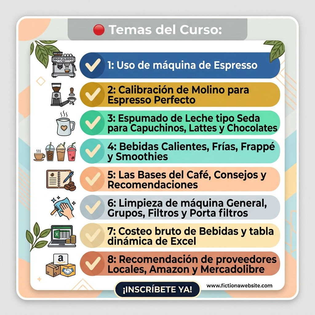 Comienza tu Cafetería