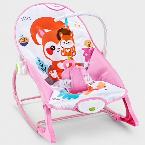 SILLA MECEDORA BABY ROSA