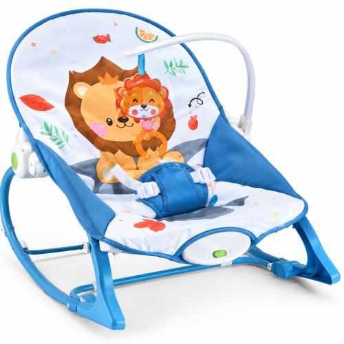 SILLA MECEDORA BABY AZUL