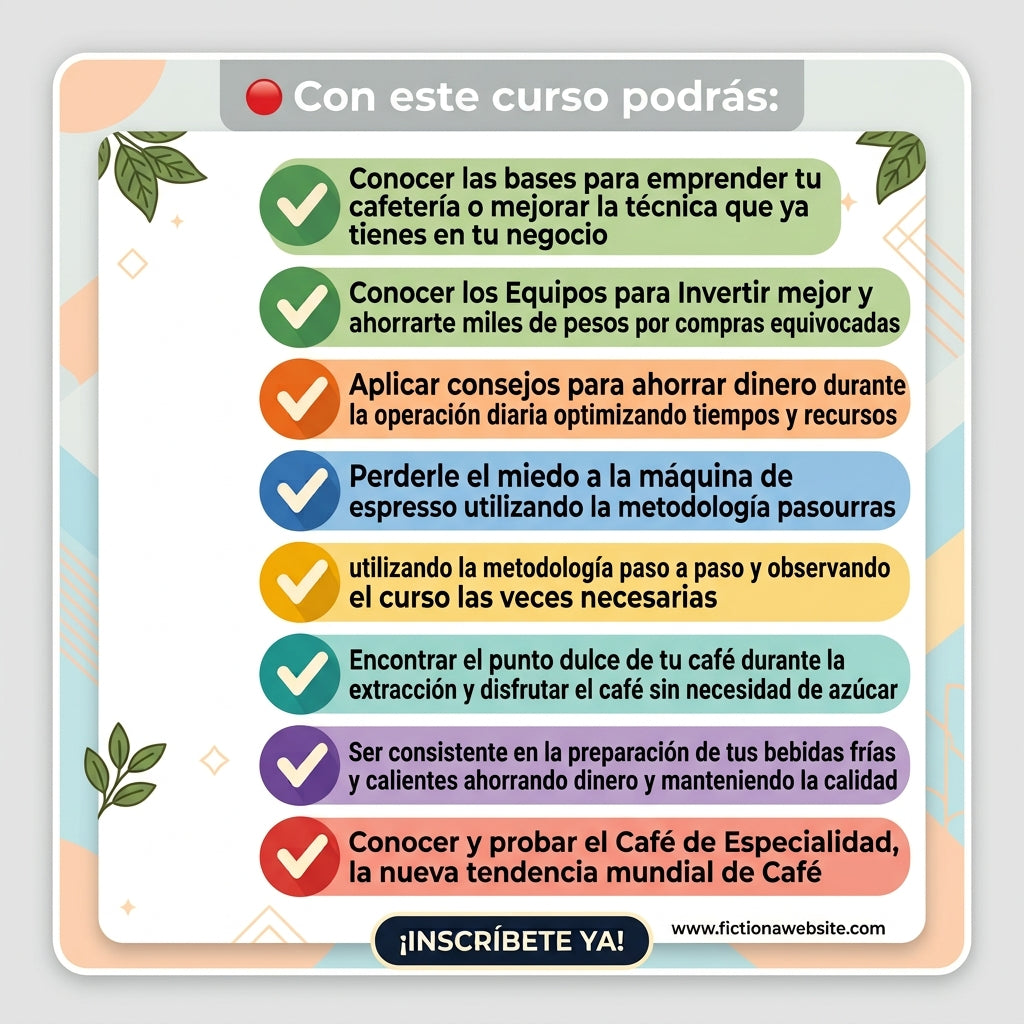 Comienza tu Cafetería