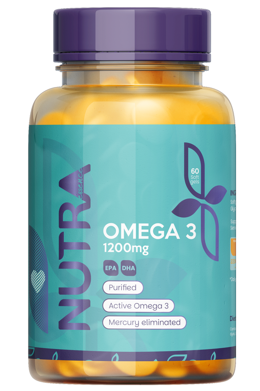 OMEGA 3 1200 MG (BODEGA E) X 60 SOFGEL- LIBRE DE MERCURIO