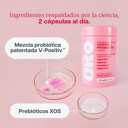 URO Vaginal Probiotics para la salud vaginal de las mujeres, equilibrio del pH
