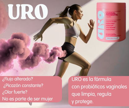 URO Vaginal Probiotics para la salud vaginal de las mujeres, equilibrio del pH